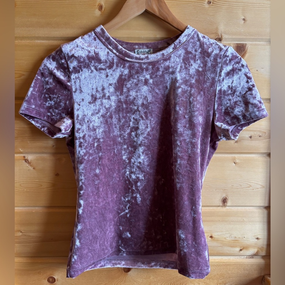 NWT Intimately Free People velvet baby tee size Medium